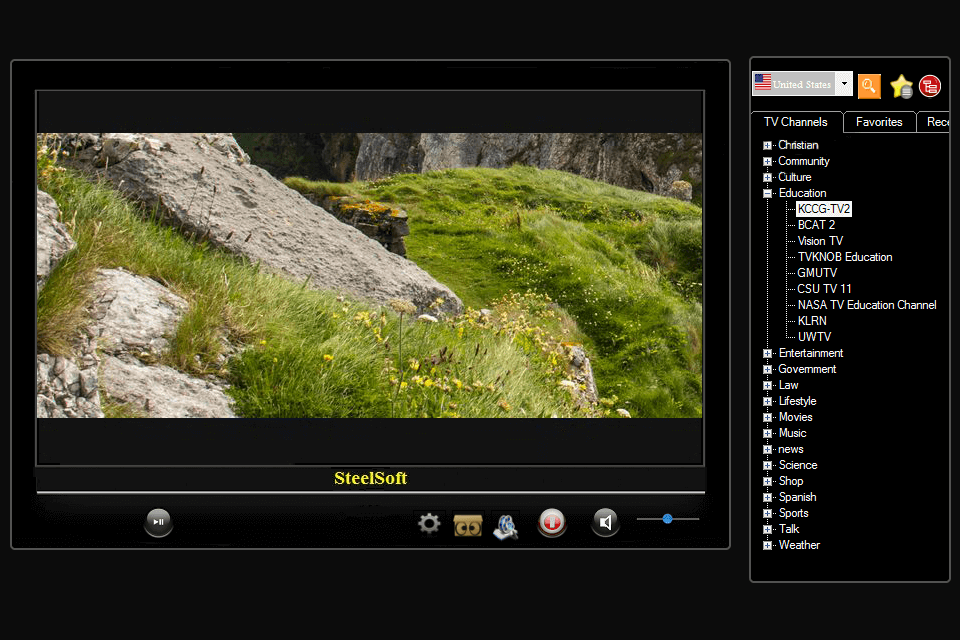 steel soft tv free internet tv software interface