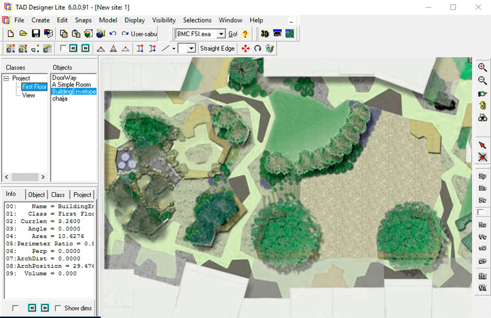 tad interface free architectural design software