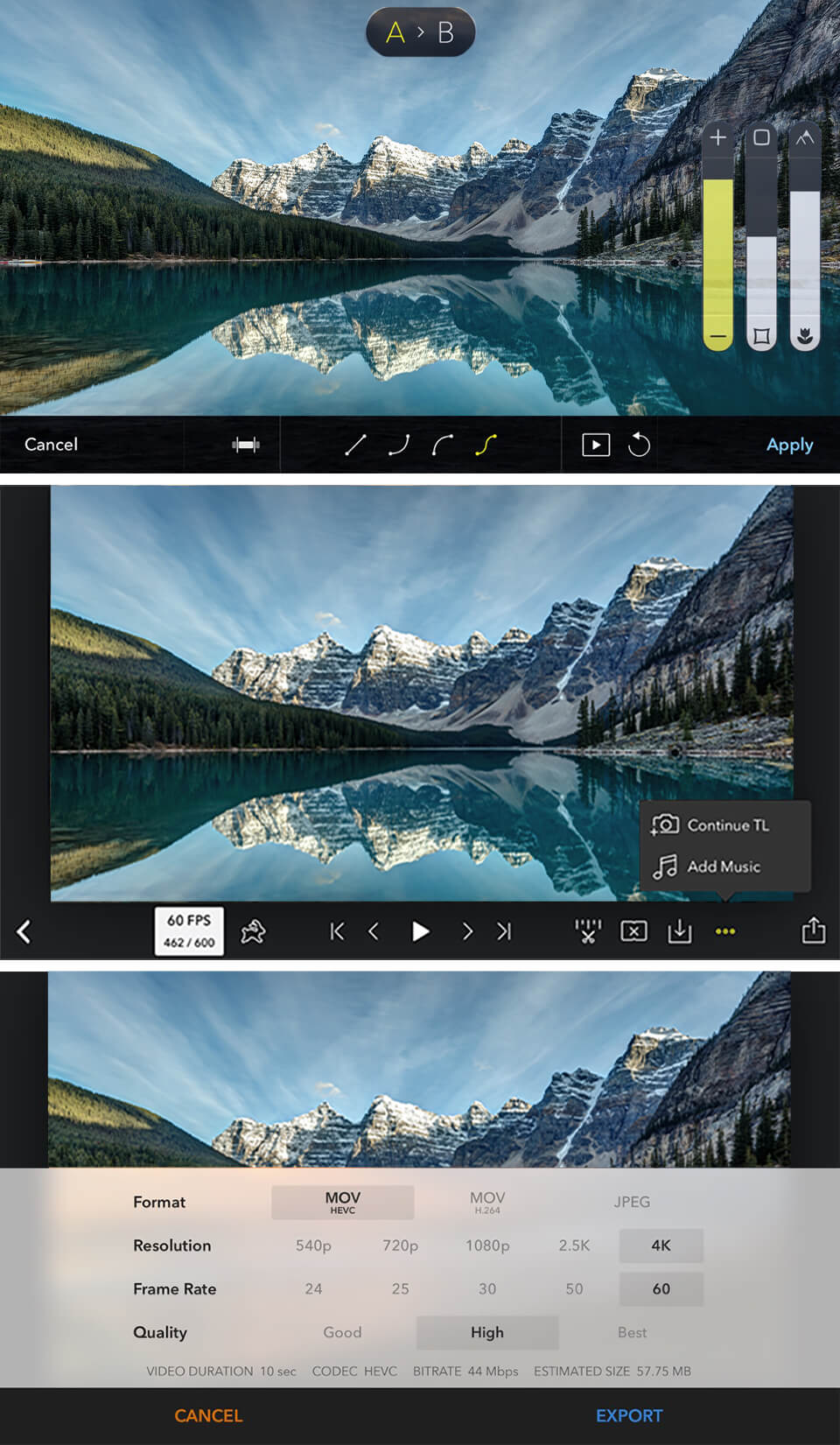 timelapse app iphone