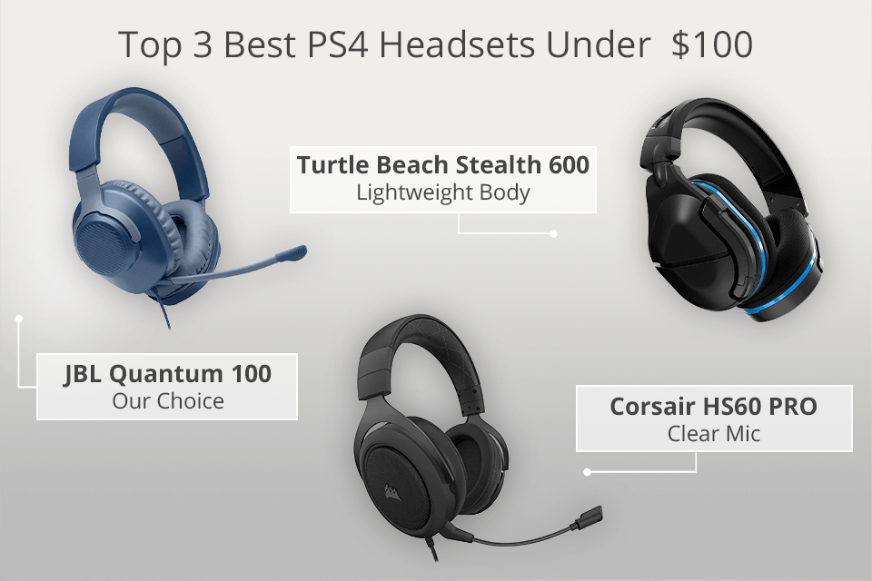 best ps4 headsets under $100