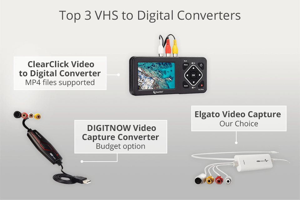 Best Converter VHS to Usb- Digital converters