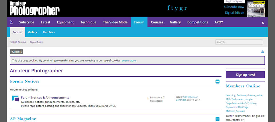 top photography forums Amateur Photographer