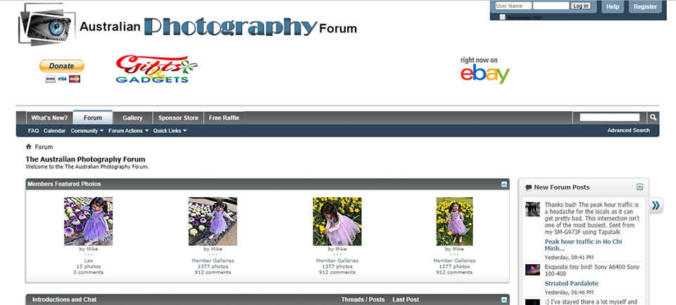 top photography forums The Australian Photography Forum