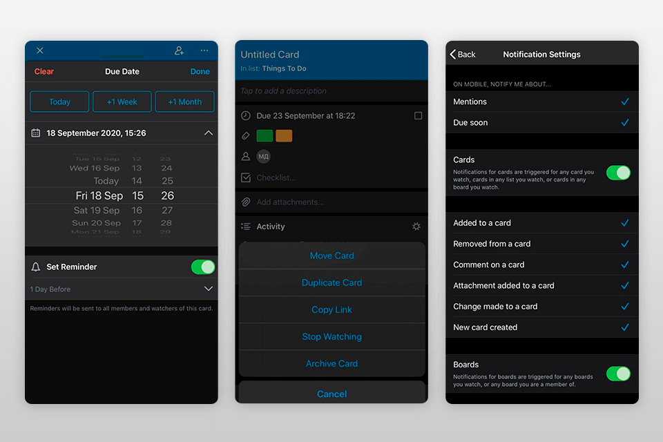 trello daily planner app