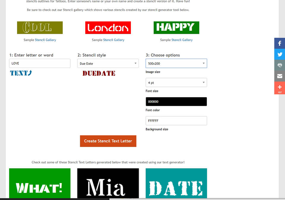 turn picture into stencil Stencil Generator