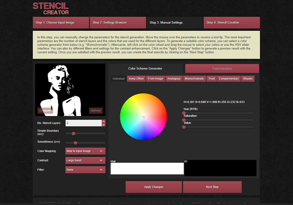turning pictures into stencils Stencil Creator