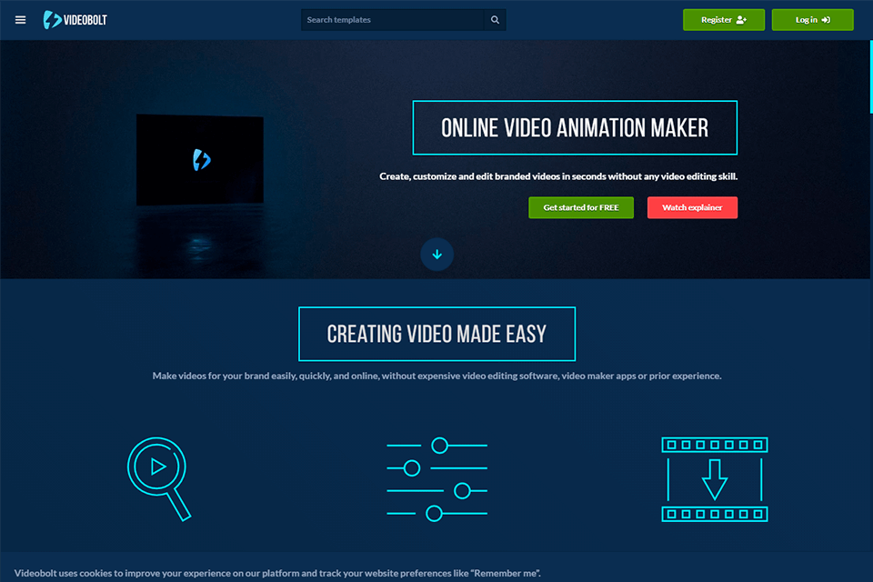 videobolt software interface