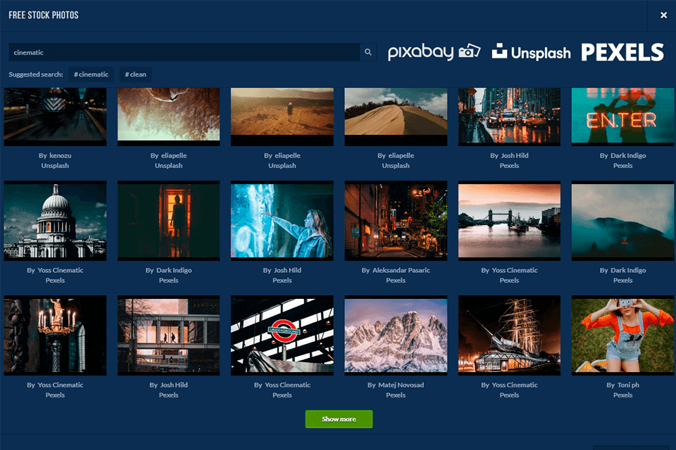 videobolt software stock footage integration
