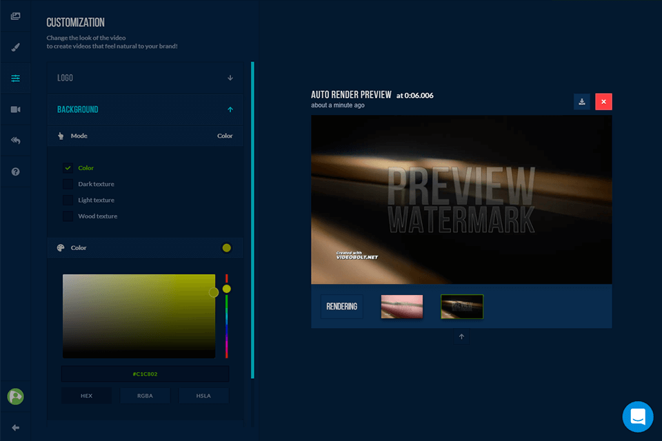 videobolt software video editing process