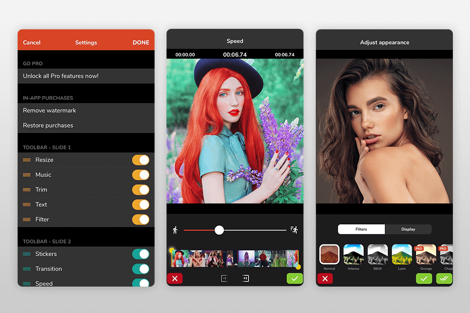 videoshop video editor slow motion app