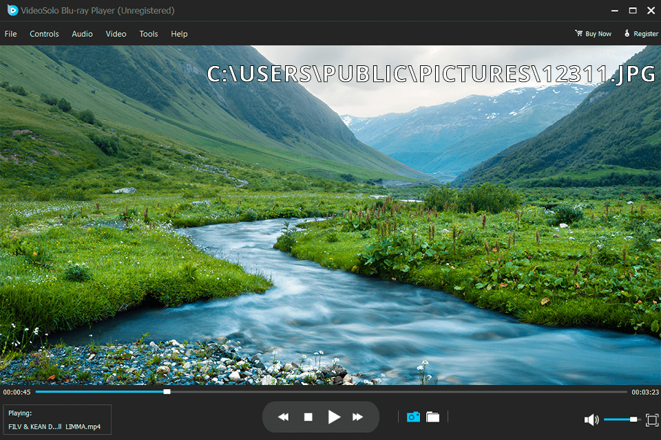 vidpaw playanyblu-ray review take a screenshot during video playback