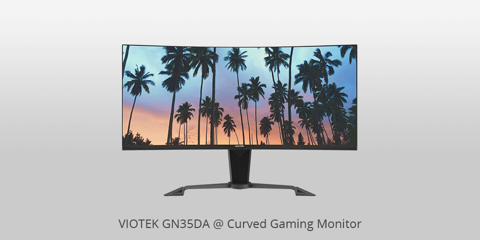 curved monitor for gamers with overlock to 200hz