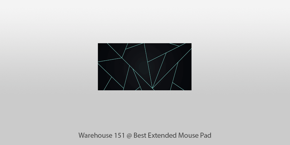 warehouse 151 extended mouse pad