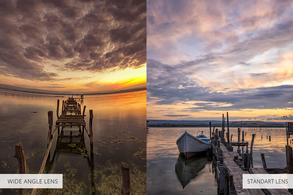 wide angle lense reflection photography