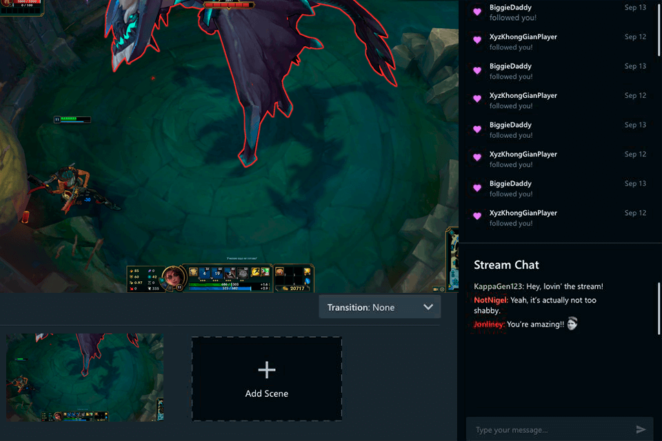 xsplit twitch streaming software