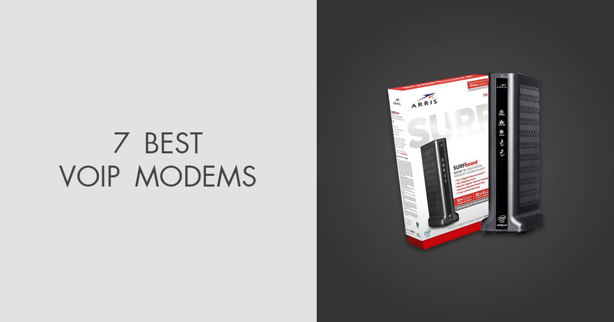 5 Best VoIP Modems in 2024