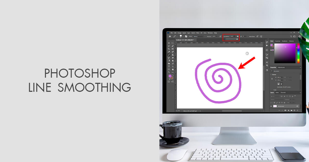Photoshop Line Smoothing Tutorial for Amateurs