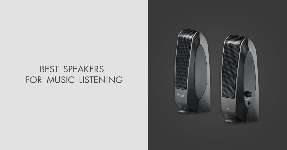 5 Best Speakers For Music Listening in 2024