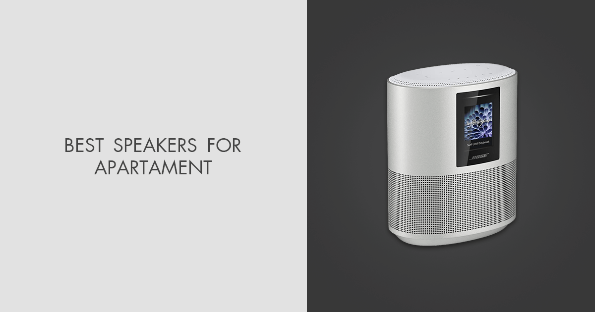 5 Best Speakers For Apartment in 2024