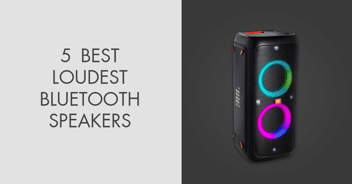 5 Best Loudest Bluetooth Speakers in 2024
