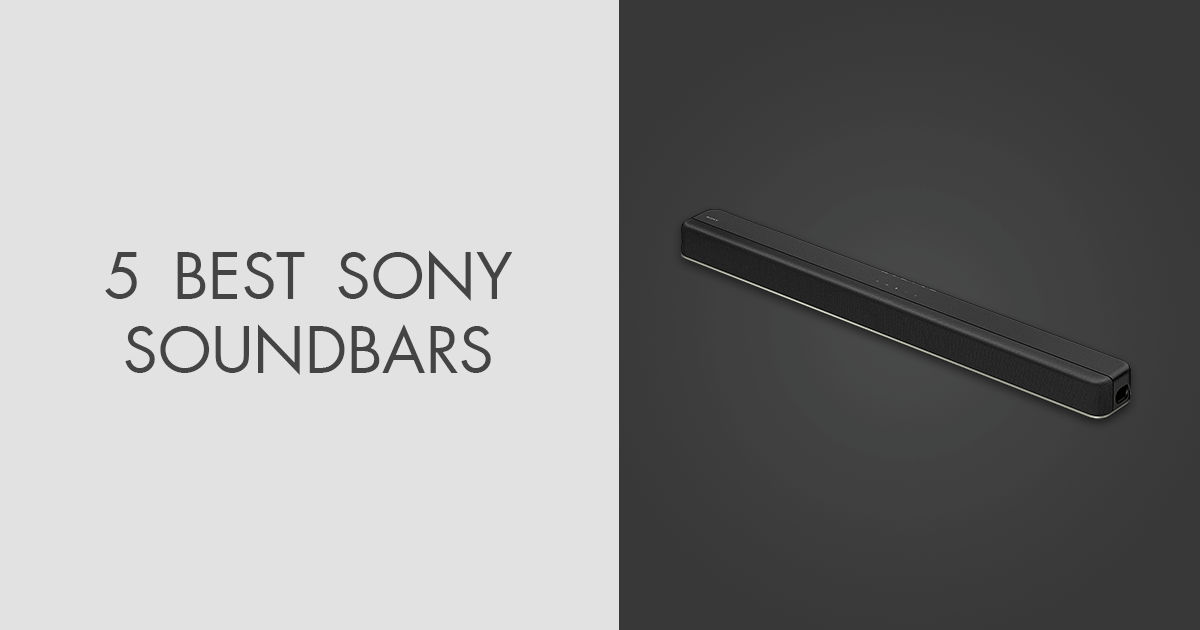 5 Best Sony Sound Bars in 2024