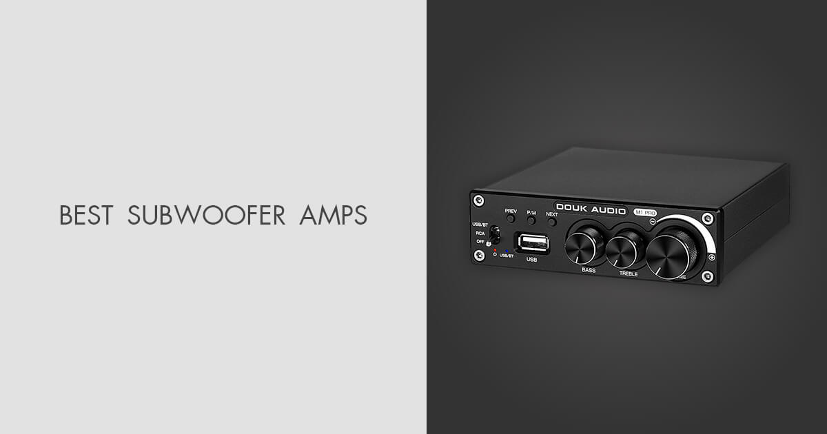 5 Best Subwoofer Amps in 2024 Simple Guide for Beginners