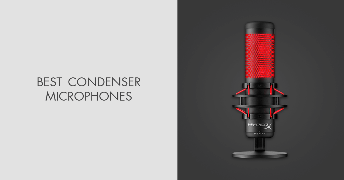 5 Best Condenser Microphones in 2024