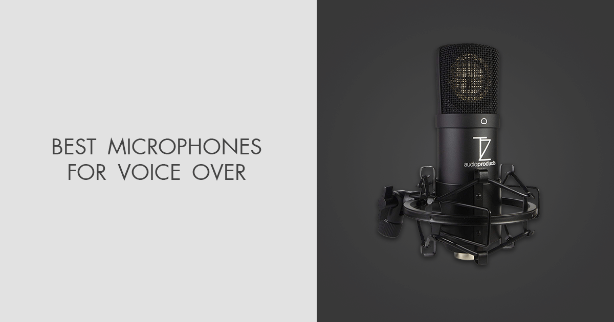 5 Best Microphones For Voice Over in 2024