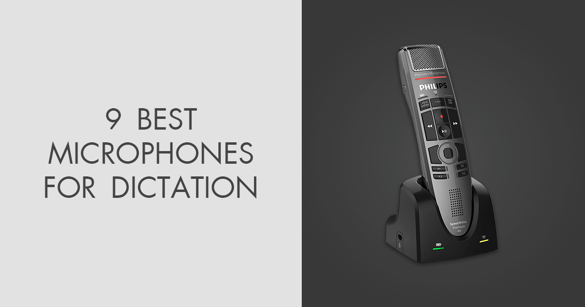 5 Best Microphones For Dictation in 2024