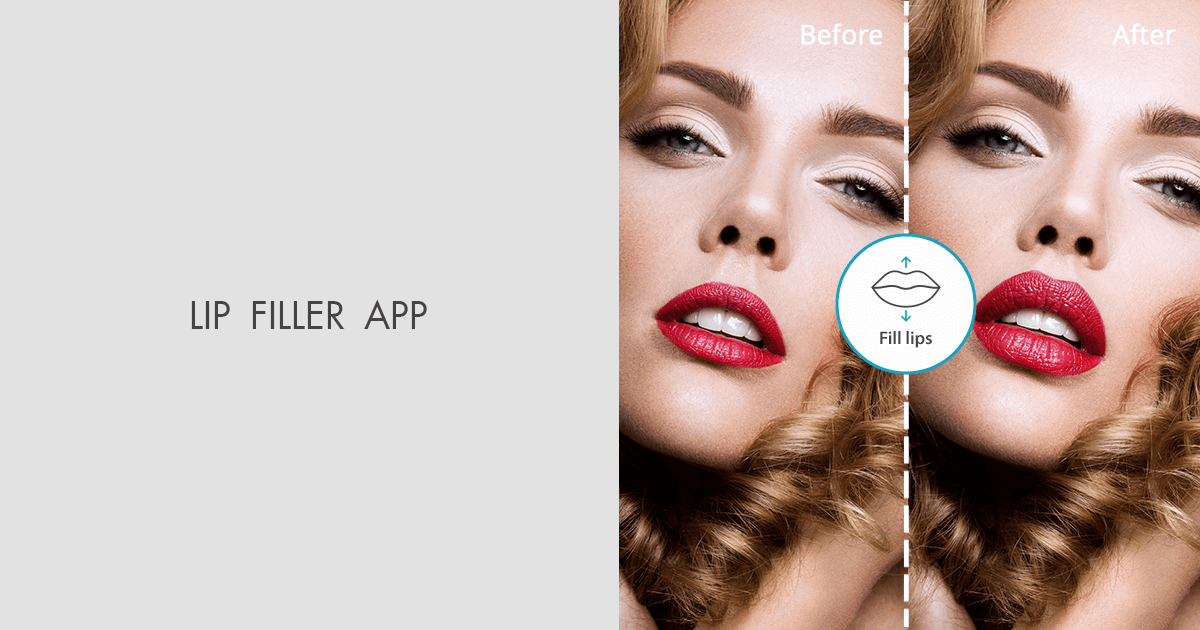 Lip Filler App To Make Lips Bigger In 1 Click