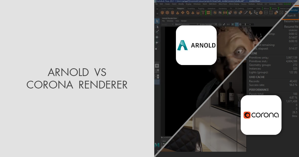 Arnold vs Corona Renderer: What Program to Choose?