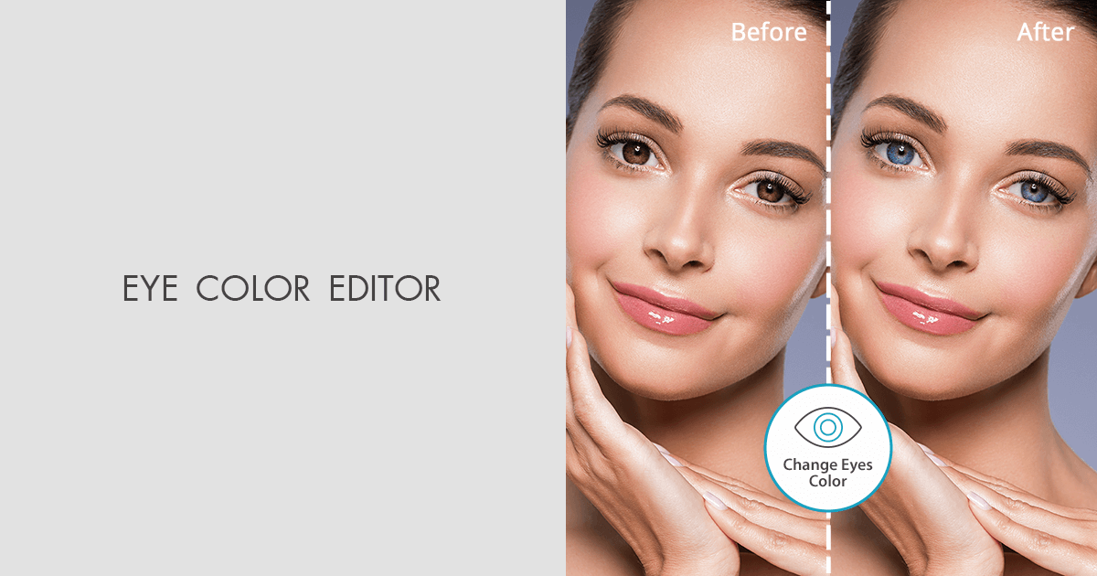 Change Image Eye Color Online in 1 Click