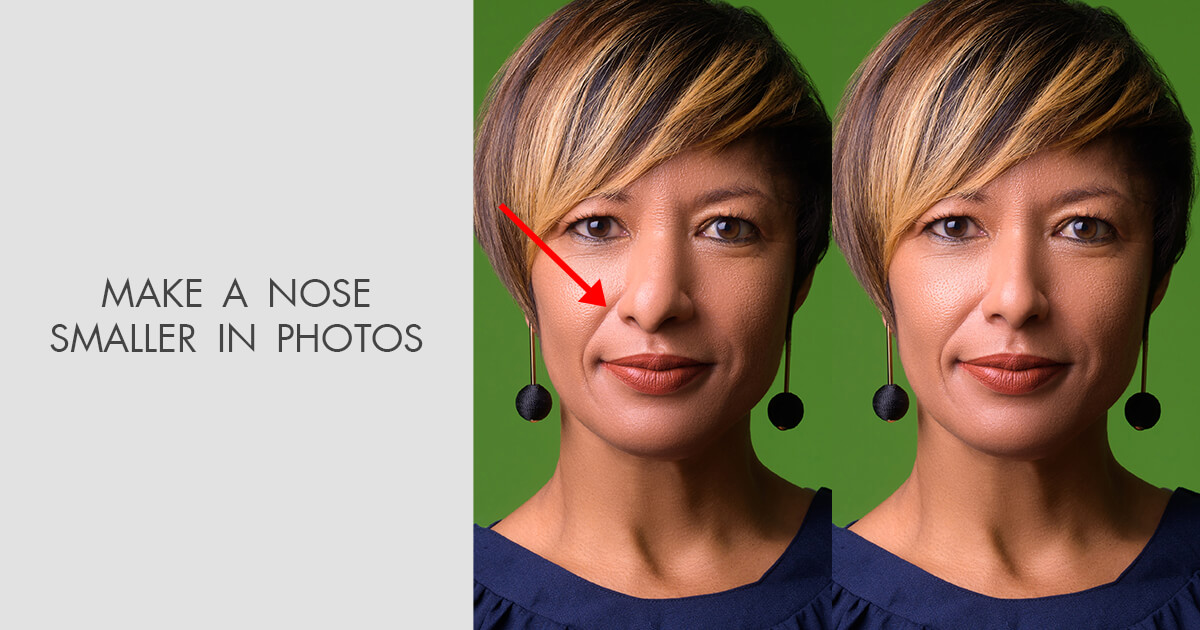 Nose Editor Online Make a Nose Smaller in 1 Click