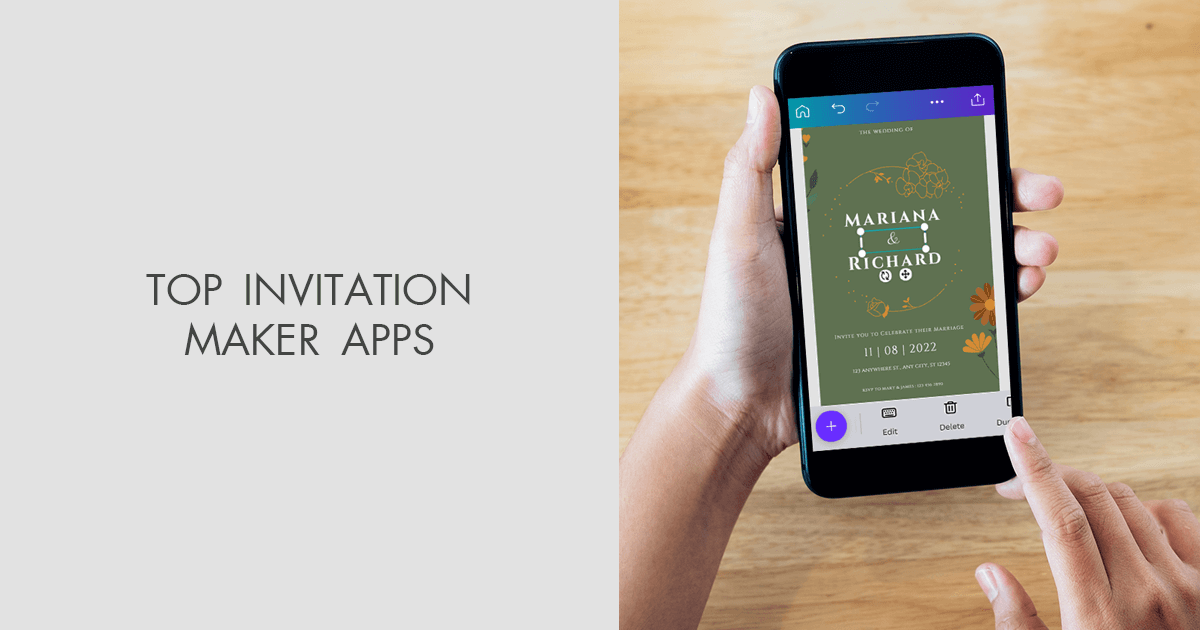 10 Best Invitation Maker Apps for Various Purposes in 2023