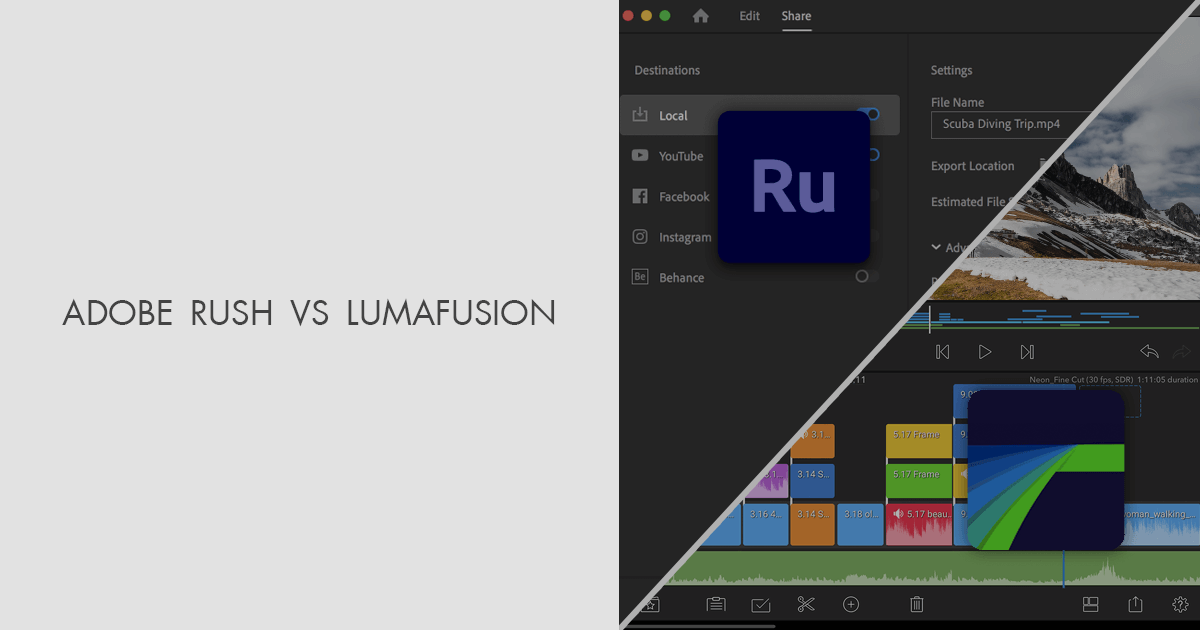 lumafusion vs adobe rush