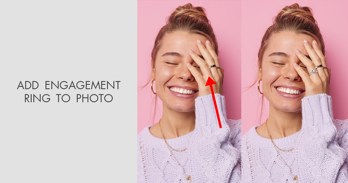 Add Engagement Ring to Photo App for Android and iOS by FixThePhoto