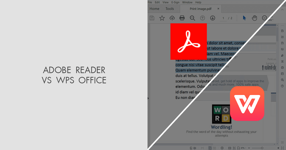 Adobe Reader vs WPS Office Comparison Which Software Is Better?