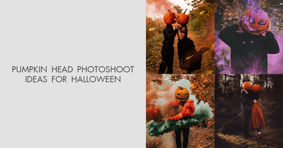 12 Spooky Pumpkin Head Photoshoot Ideas for Halloween in 2024