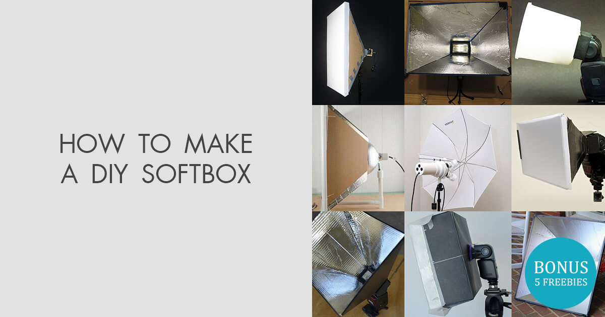 How to Make a DIY Softbox for Free