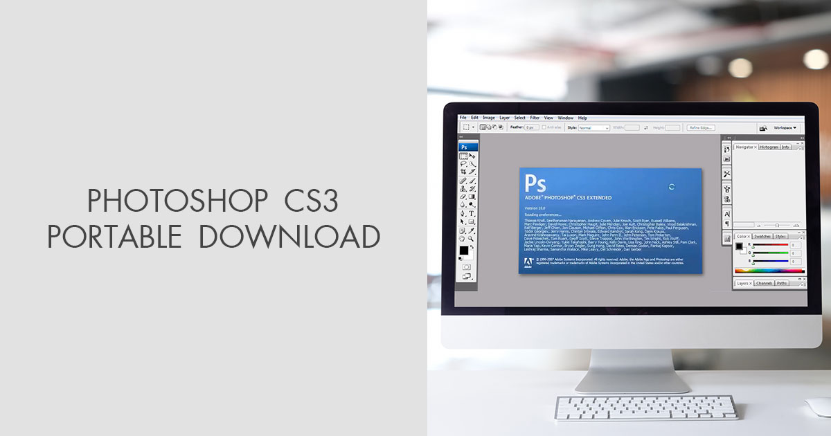 adobe photoshop cs3 portable free download