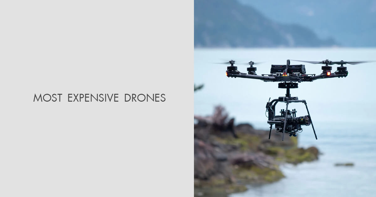 8 Most Expensive Drones in the World in 2024