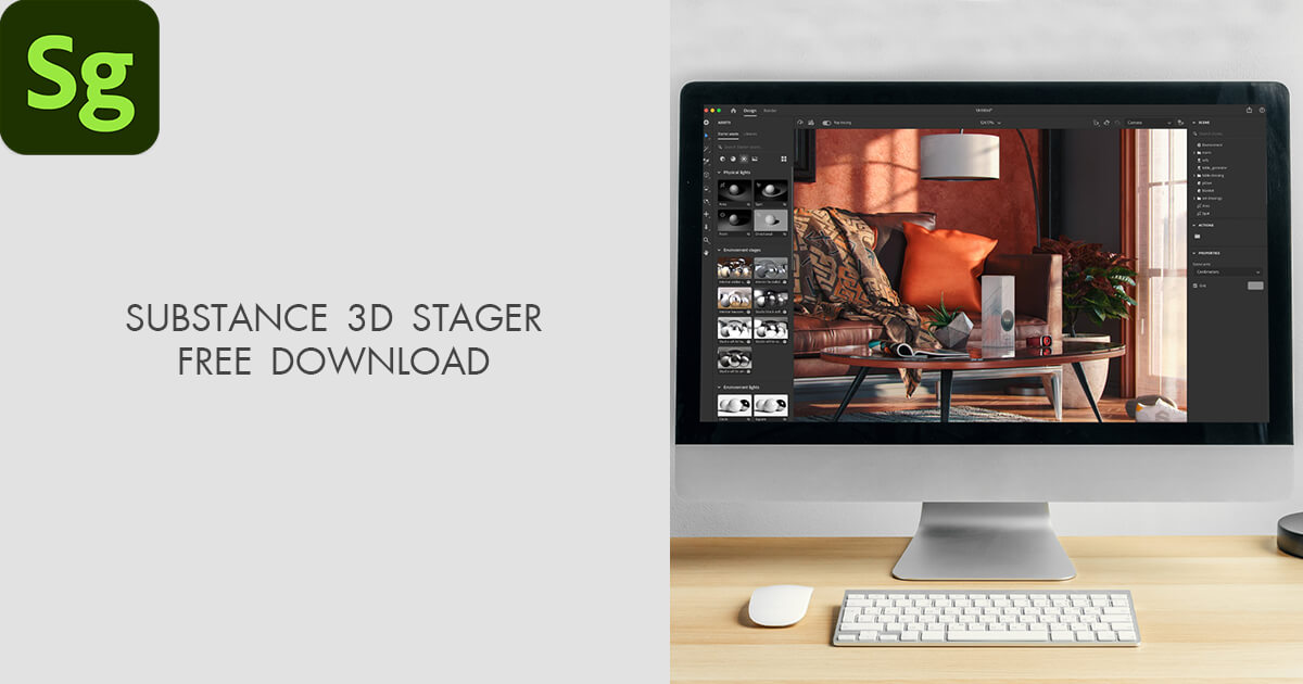 download the new version Adobe Substance 3D Stager 2.1.1.5626