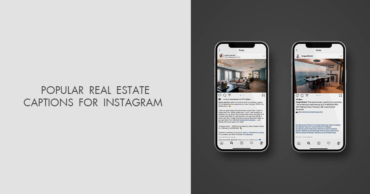 100 Real Estate Captions for Instagram to Use in 2024