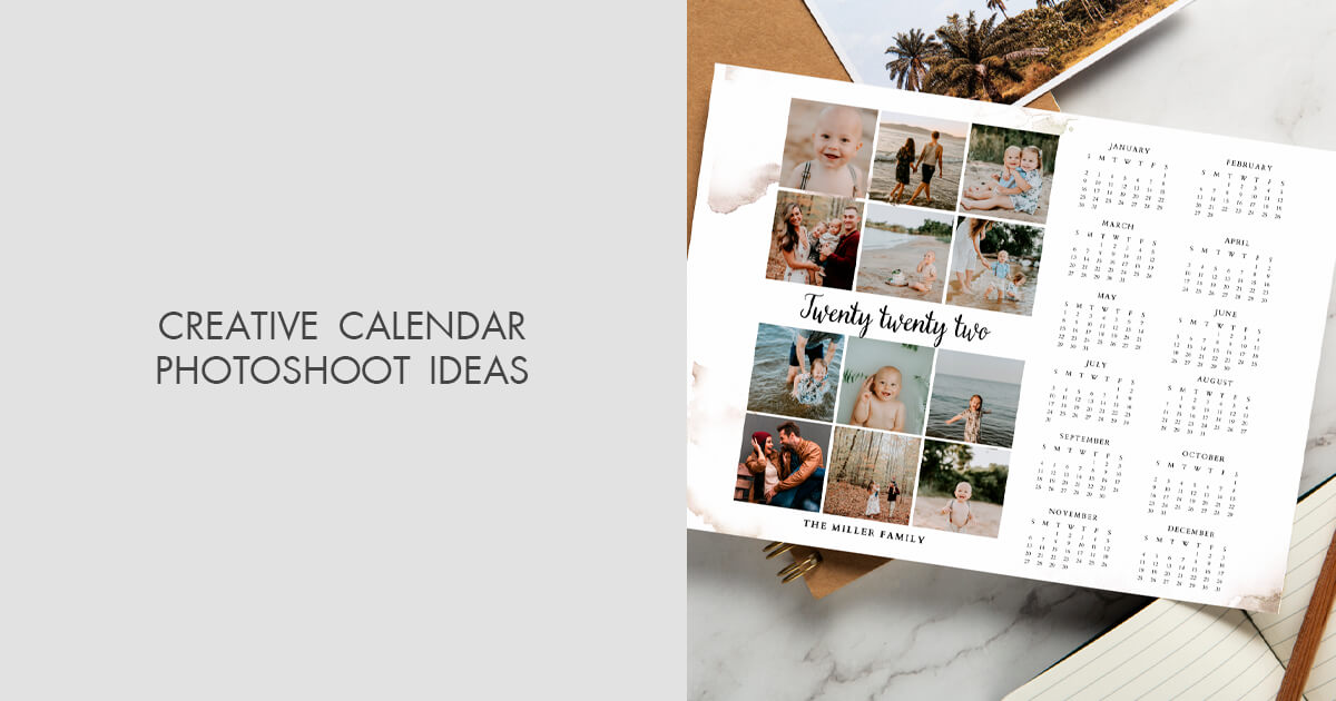 10 Calendar Photoshoot Ideas: Classic Creative