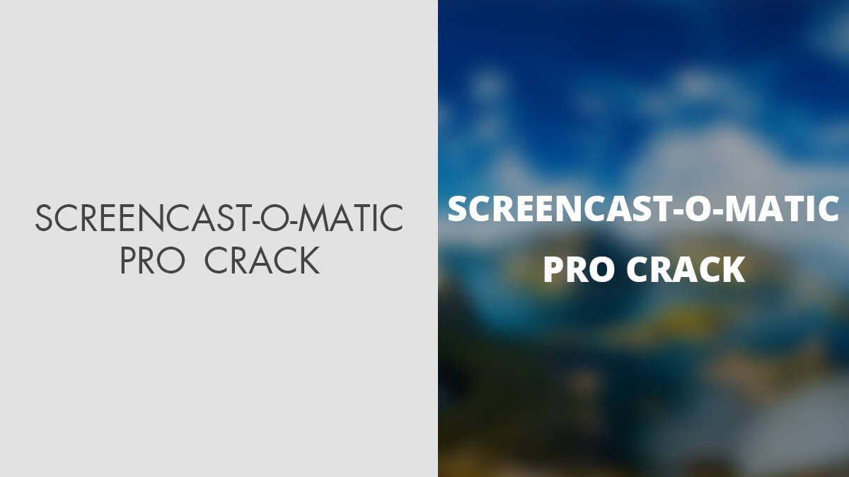 download screencast o matic full crack