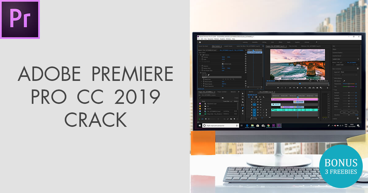 Adobe Premiere Pro CC 2019 Crack – Free Download