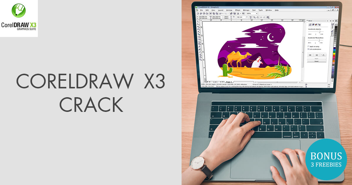 how to create clipart in coreldraw x3