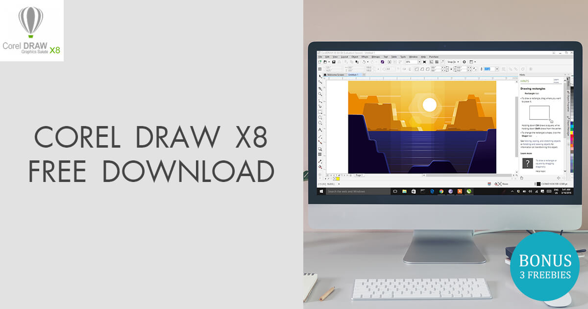 download coreldraw x8 full version