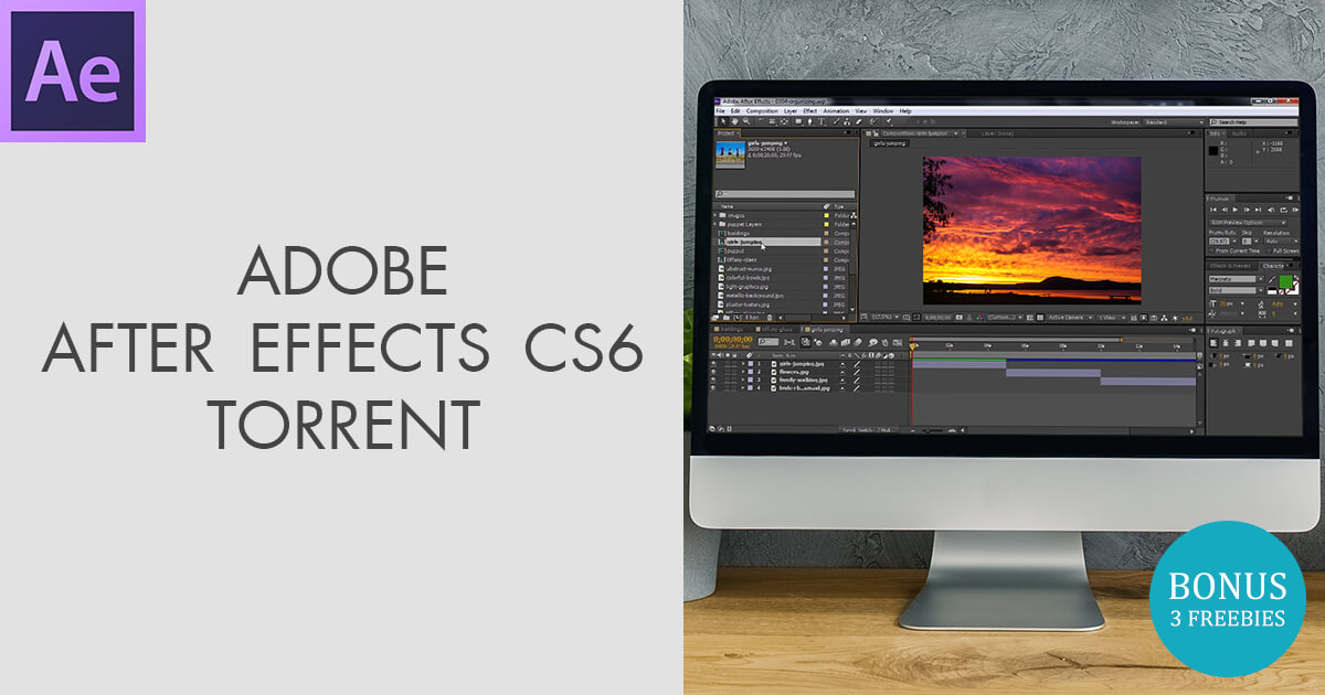 Adobe After Effects CS6 Torrent 2021 (Free Download)