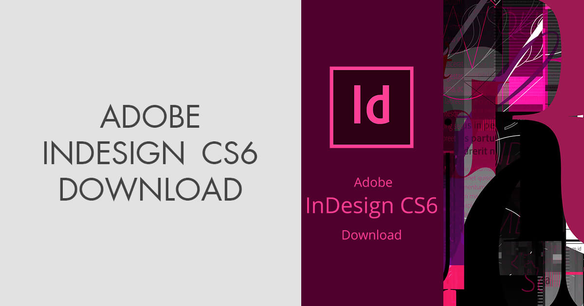 download cs6 photoshop and indesign